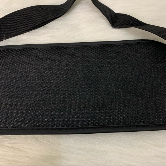 Black Crossbody Travel Canvas Anti-theft Slim Hidden Fanny Pack Wallet Bag - Picture 4 of 11